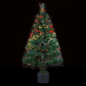 Offerte prezzi Albero di natale a fibre ottiche cm.100 con giochi di luce Albero di natale a fibre ottiche cm.100 con giochi di luce