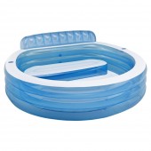 INTEX PISCINA GONFIABILE FAMILY CON POLTRONA CM.244X216X76 cod.57190
