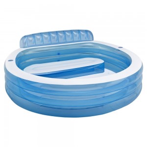 INTEX PISCINA GONFIABILE FAMILY CON POLTRONA CM.244X216X76 cod.57190