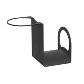 BEL FER PORTAGOMMA NERO ANTRACITE PER FONTANA ROTONDA 