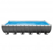 INTEX PISCINA RETTANGOLARE ULTRA XTRFRAME 732X366X132 H CON POMPA A SABBIA cod.26364