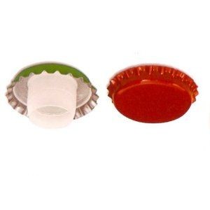 TAPPI CORONA CON BIDOULLE ROSSO D.29 CONFEZIONE 200 PZ