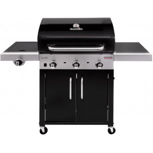 BARBECUE A GAS CHAR-BROIL PERFORMANCE 340B - 3 Fuochi + FORNELLO - Tecnologia TRU-Infrared, Finitura Acciaio nero