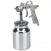 Einhell - Pistola a spruzzo per vernici con serbatoio inferiore- accessorio per compressori 