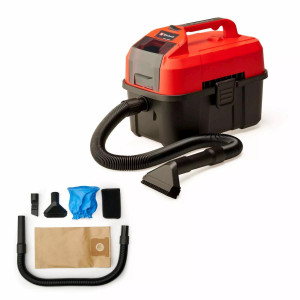 EINHELL - ASPIRASOLIDI E LIQUIDI A BATTERIA TE-VC 18/10 SOLO