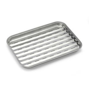 Barbecook ACCESSORIO TEGLIA COTTURA ACCIAIO INOX CM.34,5 x 24