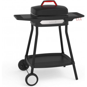 Barbecook BARBECUE ELETTRICO ALEXIA 5111 CON RIPIANI LATERALI E RUOTE