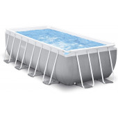 INTEX PISCINA PRISMA METAL FRAME CM.400X200X122 H CON STRUTTURA cod.26790