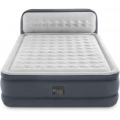 INTEX MATERASSO DURABEAM CON SCHIENALE CM.152X236X42/86 CON POMPA ELETTRICA cod.64448