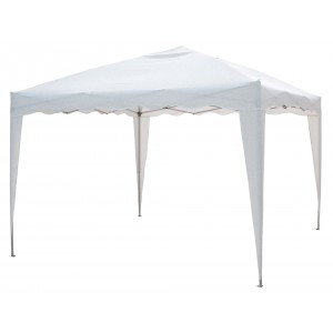 GAZEBO PIEGHEVOLE MT. 3 x 3 BIANCO PANNA