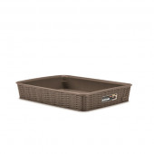 CESTINO ELEGANCE BASSO TORTORA L