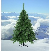 ALBERO NATALE AMERICAN CM.150, 370 RAMI C/BASE IN FERRO D.90-AP.OMBRELLO