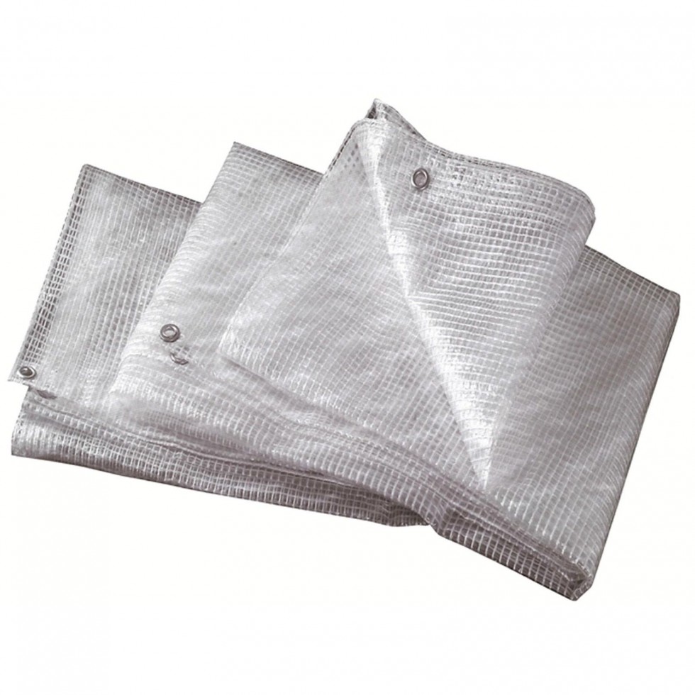 Tenda Trasparente Con Occhielli 140x250 Cm – Bianca – Perfetta Per Soggiorno E Camera Da Letto