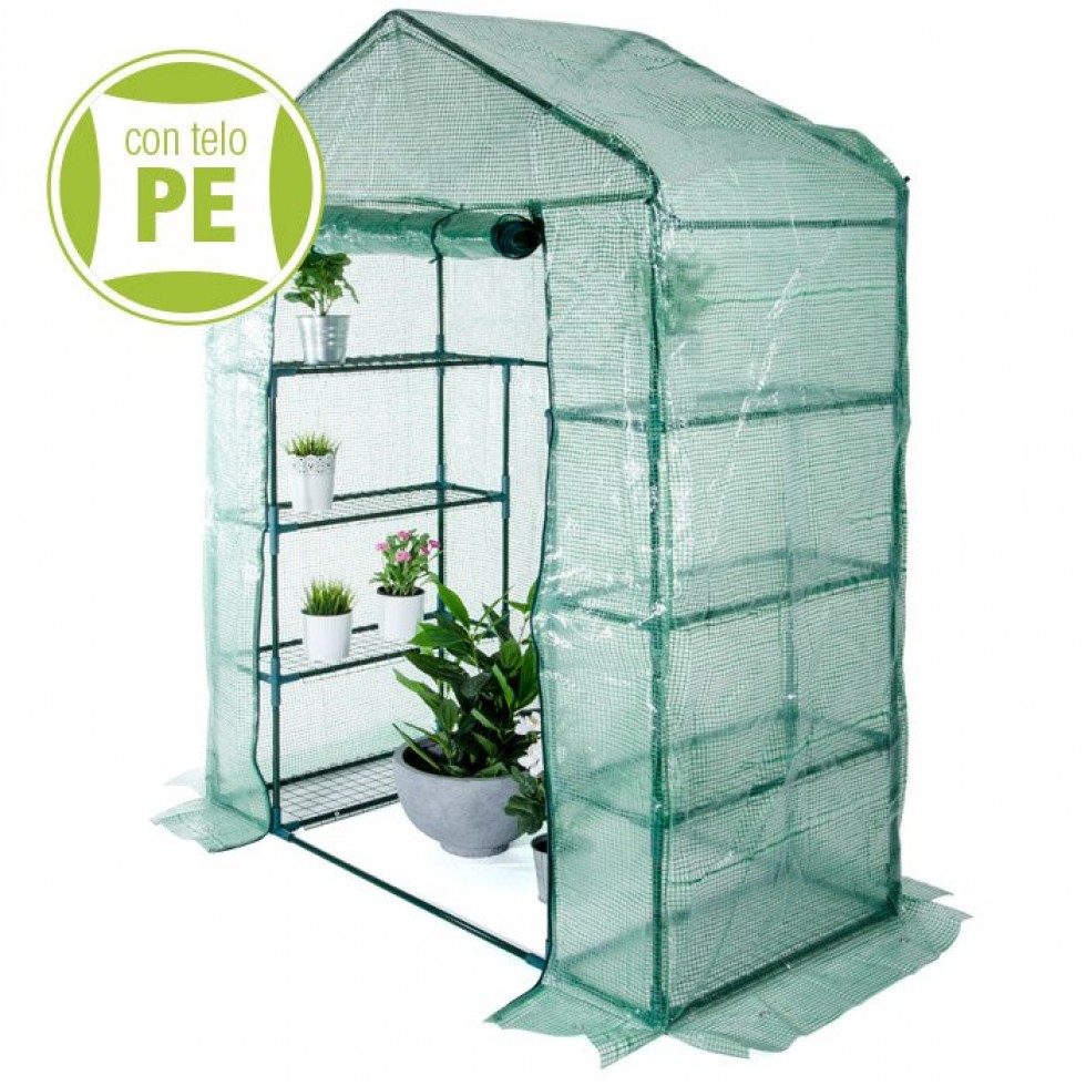 Tenda di Crescita delle Piante per Interni Esterni 80 x 80 x 80 cm Piccola Portatile Copertura per Piante Tesmotor Mini Serra