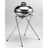 OMPAGRILL BARBECUE A GAS ALUECO CON COPERCHIO FORNO 4776 INOX