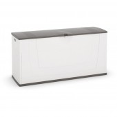 CONTENITORE - BAULE KARISMA BIANCO-GRIGIO