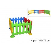 STACCIONATA PER BAMBINI 4 MODULI CM.105X75