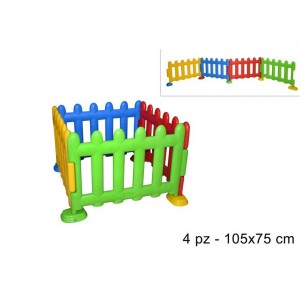 STACCIONATA PER BAMBINI 4 MODULI CM.105X75