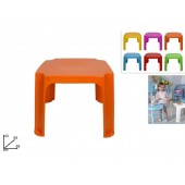 TAVOLINO MONOBLOCCO PLASTICA CM.59x59 H.43