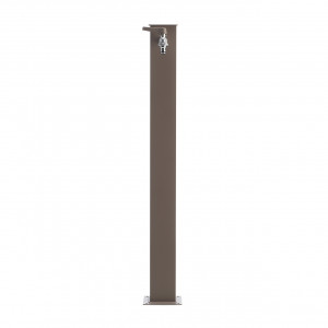 BEL FER FONTANA DA GIARDINO IN ALLUMINIO QUADRA TORTORA
