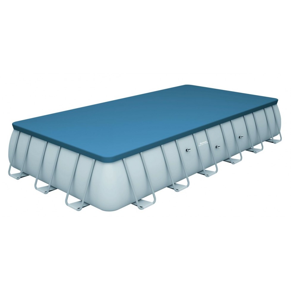 BESTWAY TELO DI COPERTURA PER PISCINA POWER FRAME RETTANGOLARE DA CM bestway-telo-di-copertura-per-piscina-power-frame-rettangolare-da-cm