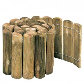 BORDURA ROLLY CM.20 IN LEGNO IMPREGNATO PER RECINZIONI LUNGHEZZA CM.200