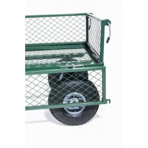 CARRELLO UTILITY 4 RUOTE PORTATA KG.150