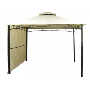 GAZEBO IN FERRO ANTIGUA MT.3,3X3,3 altezza cm.2.70