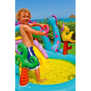 INTEX PISCINA DINOLAND PLAYCENTER CM.333 X 229 cod.57135