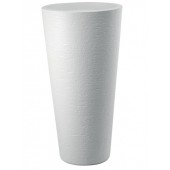 VASO RESINA TIRSO PLUS BIANCO D.40 H.80