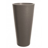 VASO RESINA TIRSO PLUS GRIGIO TORTORA D.40 H.80