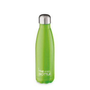 THE STEEL BOTTLE - Bottiglia Termica in Acciaio Inox ML.500 VERDE