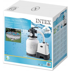 INTEX POMPA FILTRO A SABBIA CON CLORINATORE 32.200 LT/H 220/240V cod.26676