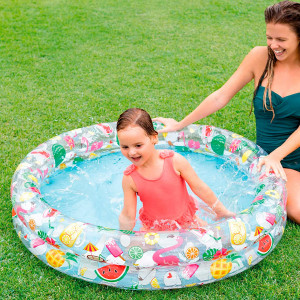 INTEX PISCINA 2 ANELLI FRUTTI CM.122X25 cod.59421