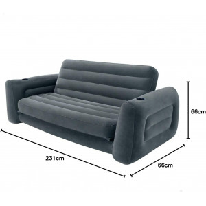 INTEX DIVANO LETTO GONFIABILE CM.203x224x66