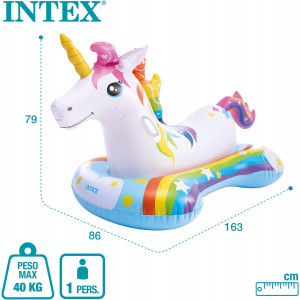 INTEX CAVALCABILE UNICORNO CM.163X86 57552NP
