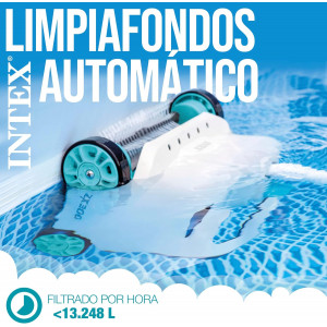 INTEX AUTO CLEANER - PULITORE AUTOMATICO PER PISCINE ZX300 cod.28005