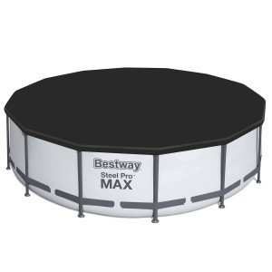 BESTWAY PISCINA ROTONDA STEEL PRO MAX FRAME CM.366 X 122 CON POMPA FILTRO cod.56420