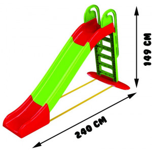 SCIVOLO 7 GRADINI PLASTICA CON MANIGLIE