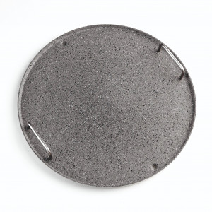 OMPAGRILL PIASTRA DI COTTURA D.47 GREY CON FORO 4700