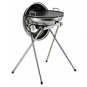 OMPAGRILL BARBECUE A GAS ALUECO CON COPERCHIO FORNO 4776 INOX