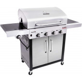 BARBECUE A GAS CHAR-BROIL PERFORMANCE 440S - 4 Fuochi + FORNELLO - Tecnologia TRU-Infrared, Finitura Acciaio Inox 