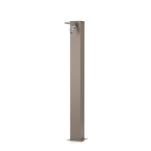 BEL FER FONTANA DA GIARDINO IN ALLUMINIO QUADRA TORTORA