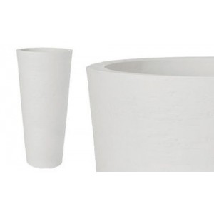 VASO RESINA TIRSO PLUS GRIGIO TORTORA D.40 H.80