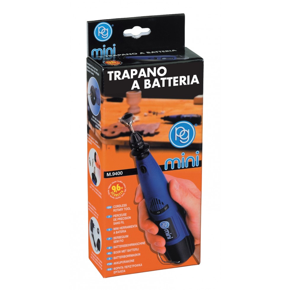 MINI TRAPANO A BATTERIA 9.6V